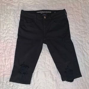 American Eagle black skinny jeans